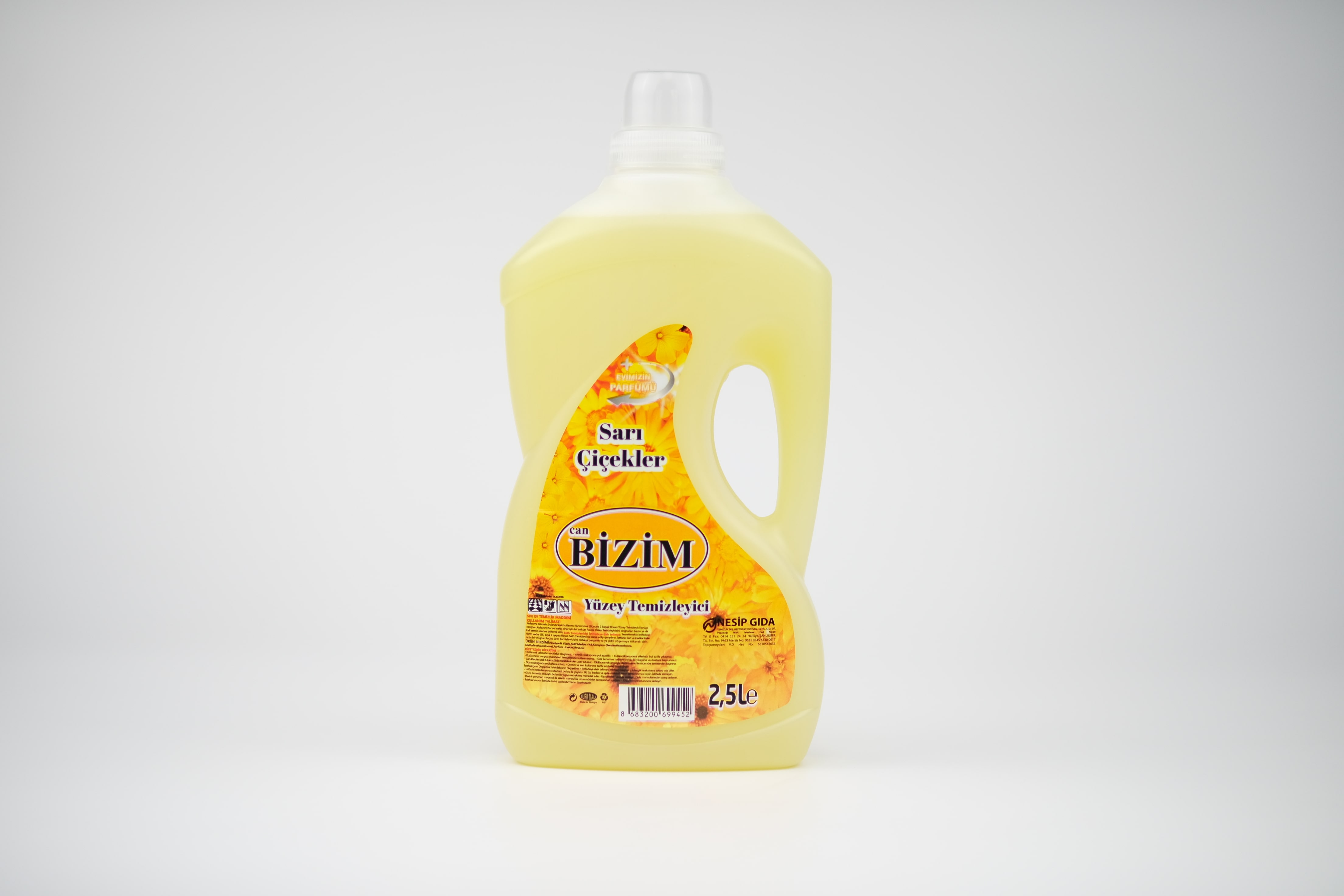 Sarı Çiçekler Yüzey Temizleyici
