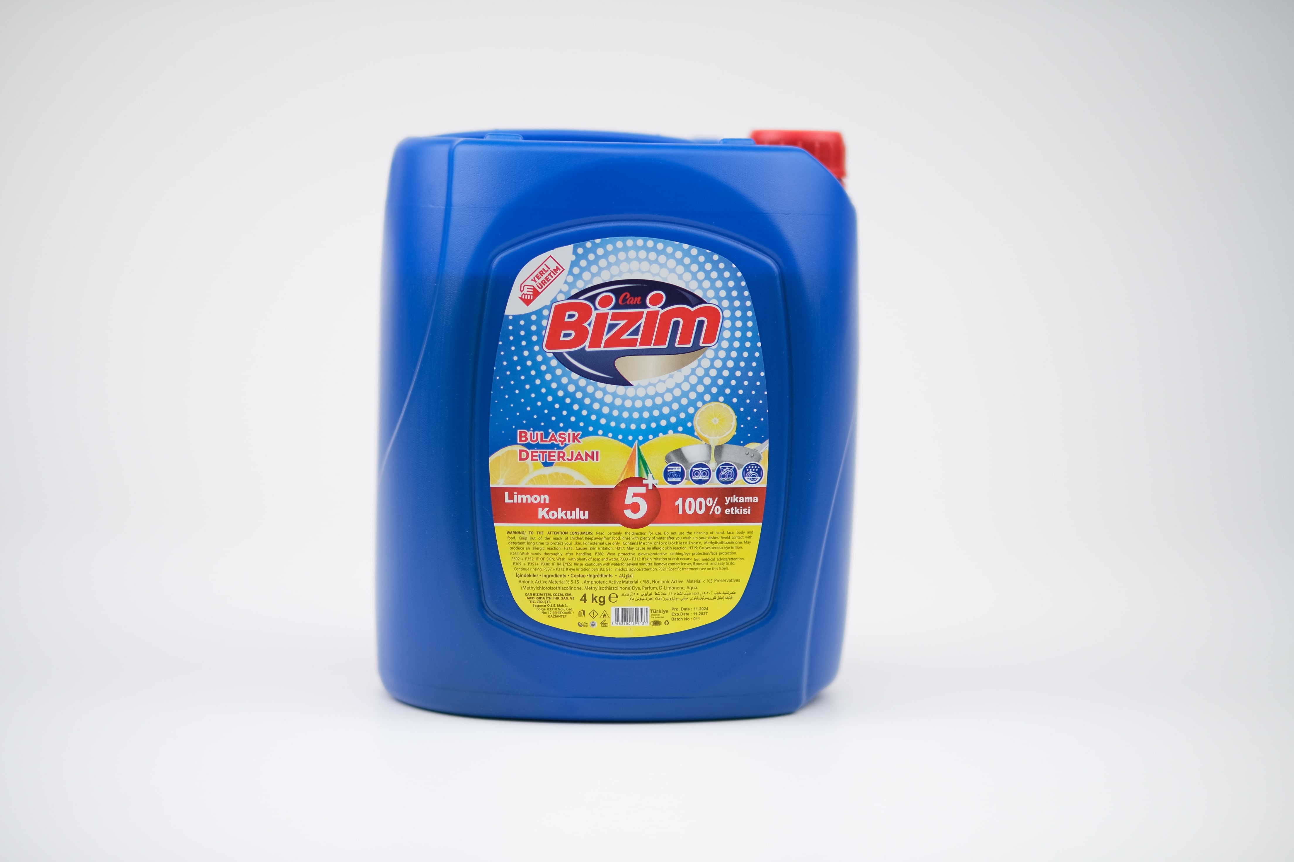 Limon Kokulu Bulaşık Deterjanı (Büyük Boy)
